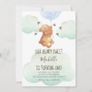 Search for bear birthday invitations Baby