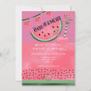 Search for watermelon seeds invitations One in a melon