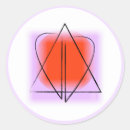 Search for purple black stickers Round