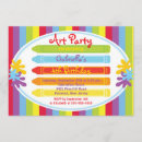 Search for kids painting party invitations Artist