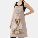 Search for dog groomers aprons For her