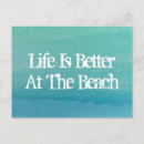 Search for change life postcards Blue