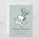 Search for snoopy christmas cards Reindeer