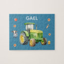 Search for farm tractor puzzles Blue