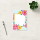 Search for flower frame post it notes Colourful