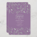 Search for purple silver christmas invitations Party