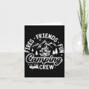 Search for fun at summer camp cards Hiking