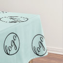 Search for turquoise tablecloths Pattern