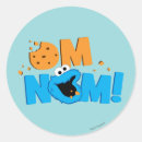 Search for nom stickers Cookie monster