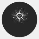 Search for sun tarot stickers Black