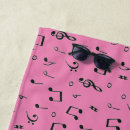 Search for music beach towels Black