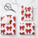 Search for glam wrapping paper Red