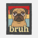 Search for funny pug blankets Wolf