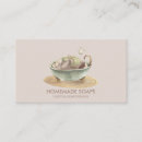 Search for soap business cards Handmade