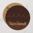 Search for chocolate cake birthday invitations Cute