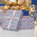 Search for purple snowflake wrapping paper Festive