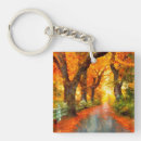 Search for road tree key rings Autumn