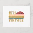 Search for 1971 birthday cards Funny