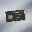 Search for maple business cards Black