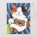 Search for bear cat postcards Teddy