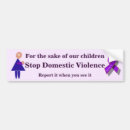 Search for violence bumper stickers Children