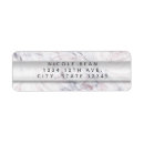 Search for white grey marble return address labels Trendy