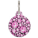 Search for diamonds pet tags Pink