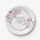 Search for monogram plates Blush pink