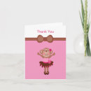 Search for cute monkey thank you cards Pink