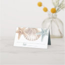 Search for seashell place cards Nautical