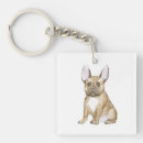 Search for french bulldog key rings Animal