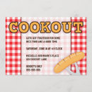 Search for hot dog cookout party invitations Barbecue
