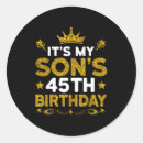 Search for 45th birthday stickers Happy