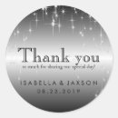 Search for silver metallic wedding stickers Anniversary