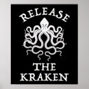Search for kraken posters Giant squid