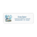 Search for stork return address labels Blue