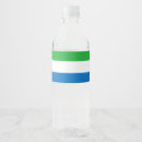 Search for green water bottle labels White