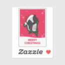 Search for cute skunks stickers Christmas animals