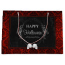 Search for gothic skull gift bags Red