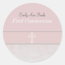 Search for white lace template stickers Christening