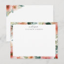 Search for floral border note cards Botanical