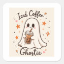 Search for halloween coffee stickers Ghost