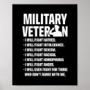 Search for military veteran posters America