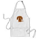 Search for red hair aprons Dachshund