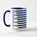 Search for navy blue and white stripes mugs Summer