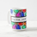 Search for love pattern mugs Green