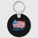 Search for grunge american flag key rings Bass