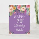 Search for 79th birthday cards Seventy ninth birthday