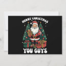 Search for funny santa claus invitations Winter