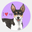Search for rat terrier stickers Dog
